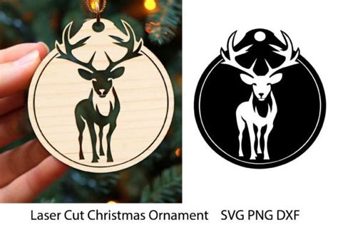 Christmas Ornament Laser Cut File Graphic By Missloren85 · Creative