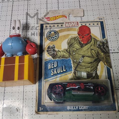 Hot WHEELS BULLY GOAT RED SKULL MARVEL SERIES NOT MINT Shopee Malaysia
