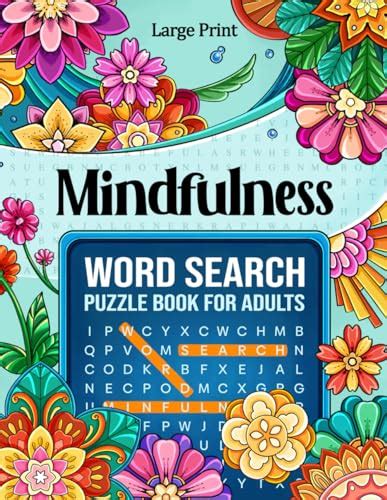 Mindfulness Word Search Book Of Calming And Positive Awareness For Seniors Adults And Women