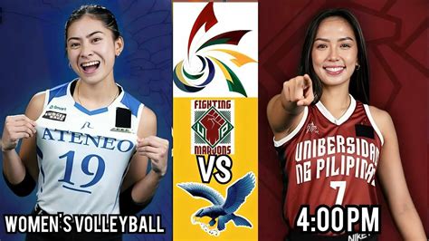 Ateneo Vs Up Uaap Season Women S Volleyball Live Commentary