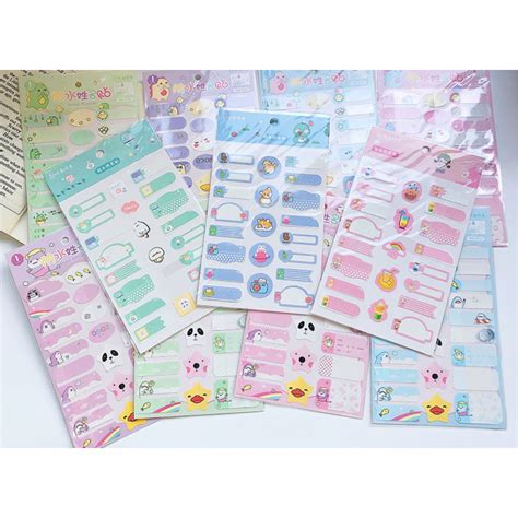 Jual Sticker Label Nama Waterproof Anti Air Stiker Label Nama CUTE