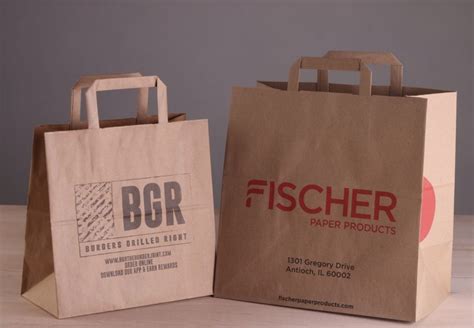 Handle Bags Fischer Paper Products