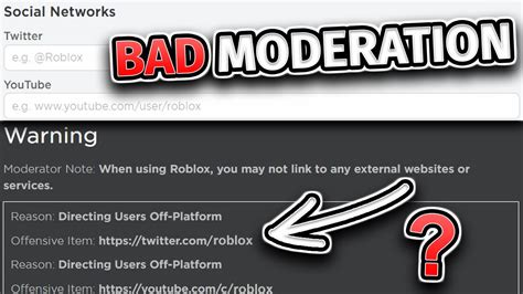 The WORST Roblox Moderation Mistake YouTube