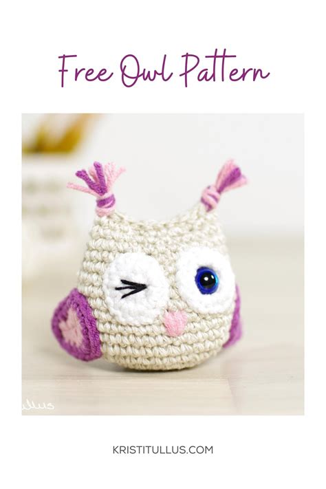 Crochet Owl Amigurumi Free Pdf Pattern Artofit