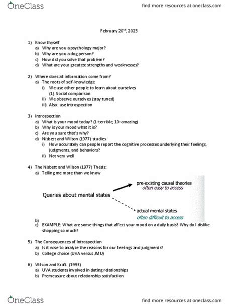 Psyc Lecture Social Psychology Notes Oneclass