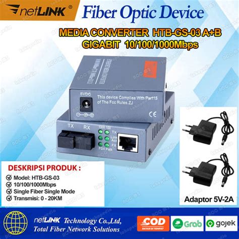 Jual Media Converter Gigabit 2 FO 4 FO 6 FO 2 LAN 10 100 1000M Fiber