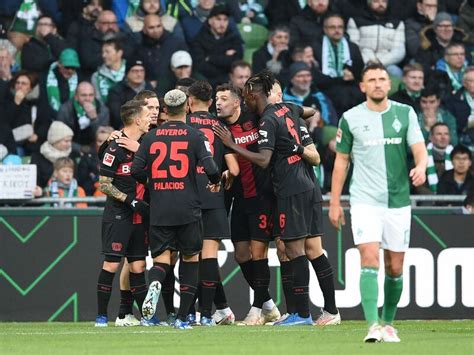 Bayer Leverkusen Ist Nach Dem Sieg In Bremen Wieder Erster