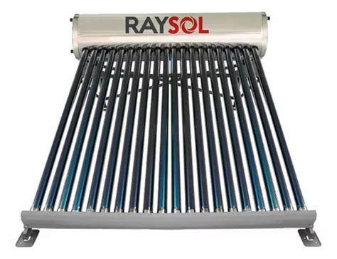 Calentador Solar Raysol Tubos Baja Presi N