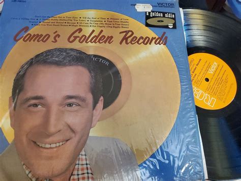 Perry Como Comos Golden Records Lp Record Album Lsp 1981 Rca Victor