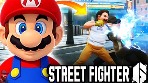 I Put Mario In Street Fighter 6 Youtube