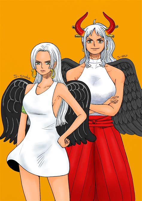 Yamato Seraphim And S Snake One Piece Drawn By Couchpotatoop