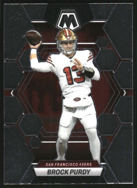 2023 Panini Mosaic 211 Brock Purdy NM MT