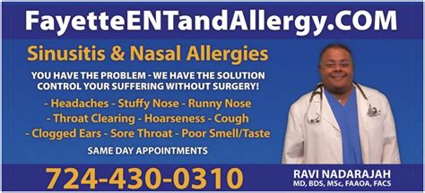 Ear Nose And Throat Doctor Western Pa Fayette Ear Nose Throat