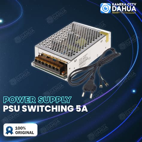 Jual Power Supply Cctv V A Psu Switching Dc Adaptor Jaring Shopee