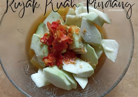 Resep Rujak Kuah Pindang Oleh Ana Rozanah Cookpad