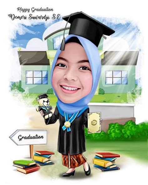 Detail Template Karikatur Wisuda Koleksi Nomer 27