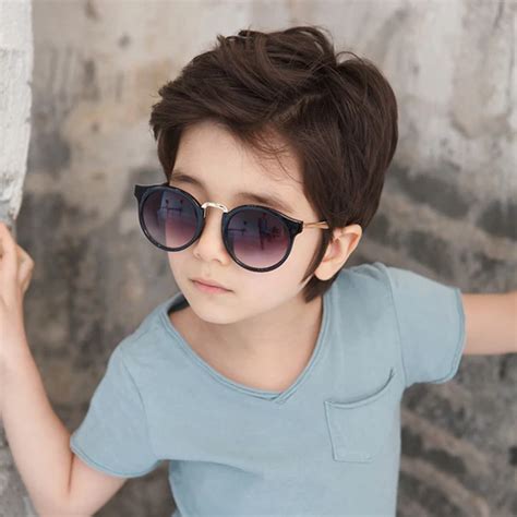 Vazrobe Round Kids Sunglasses For Children Boys Girls Sun Glasses Boys