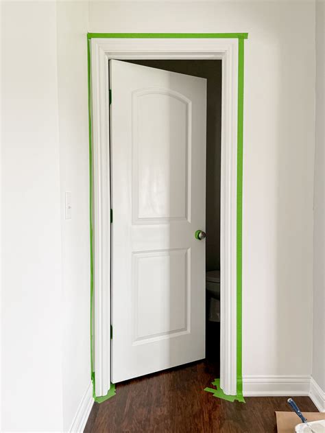 How To Paint An Interior Door Frame – Two Birds Home