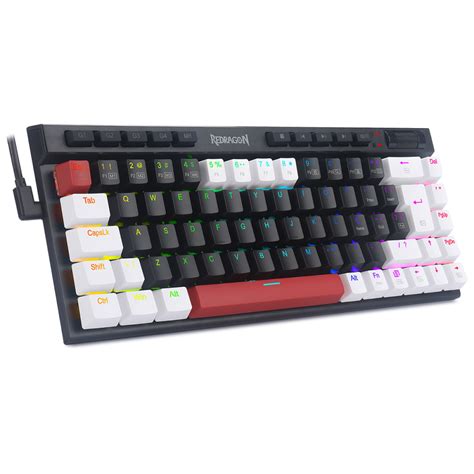 Teclado Mec Nico Gamer Redragon Magic Wand Rgb Switch Brown Abnt