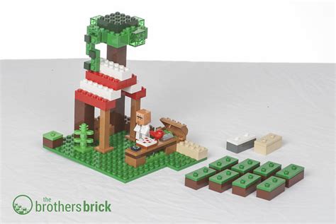 LEGO Minecraft 21128 The Village [Review] | The Brothers Brick | The ...