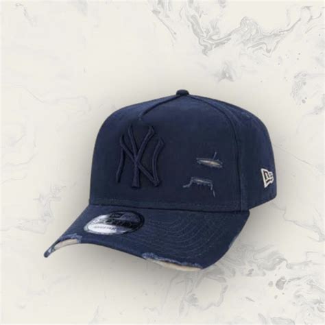 Jual Topi New Era Forty Aframe Cotton Damage New York Yankees Navy