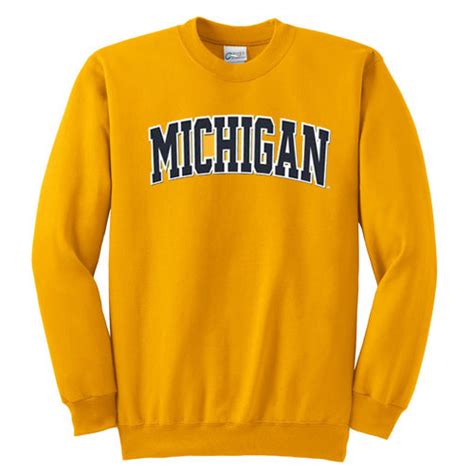 Michigan sweatshirt - teehonesty