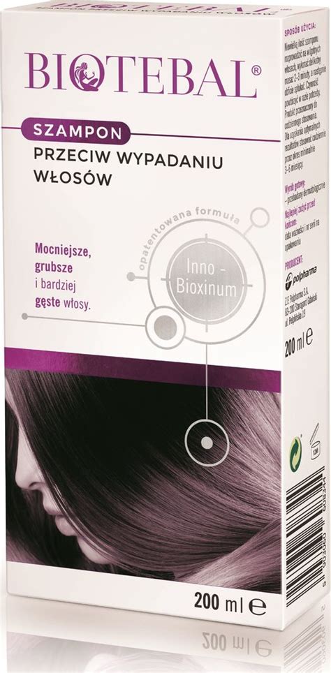 Polpharma Biotebal Szampon Pwypadaniu Włosów 200ml