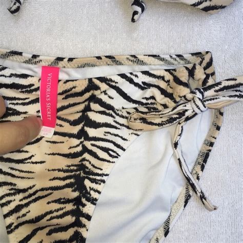 Victoria S Secret Swim Victorias Secret Tiger Bikini Poshmark