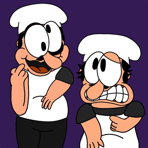 Peppino And Fake Peppino By Squidcakez On Deviantart