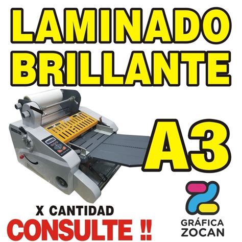 Laminado Brillante A3 Comprar En Zocan Imprenta