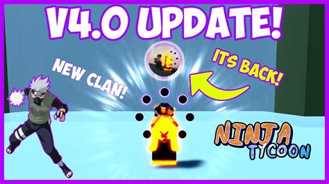 The New INSANE Ninja Tycoon V4 0 UPDATE ROBLOX YouTube