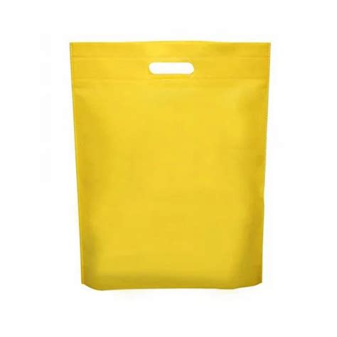 Yellow Non Woven D Cut Bag At Rs 110 Kg In Mumbai Id 14794291948