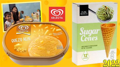 Selecta Quezo Real Pure Basics Sugar Cones Selecta