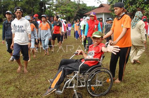 Latihan Pembukaan Peparnas Antara Foto