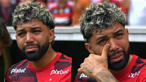 Gabigol Chorou Muito Na Despedida Do Filipe Luis E Rodrigo Caio