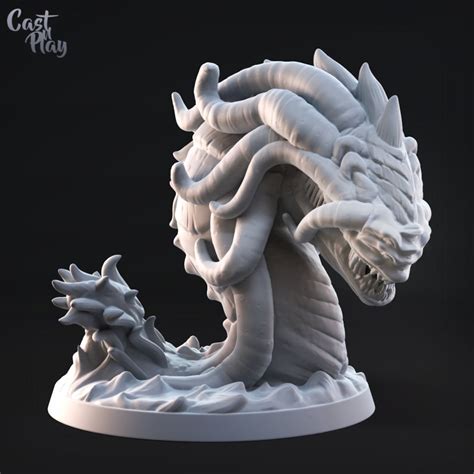 Aboleth Full Size Miniature For Dungeons And Dragons Etsy