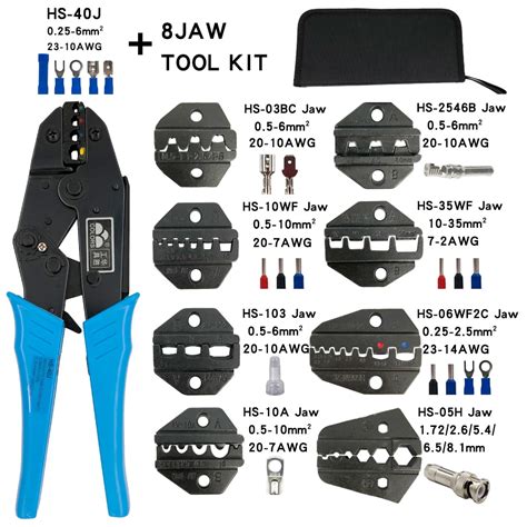 PINCE DE SERRAGE HS 40JB 2JAW Pince à sertir outils à main câble