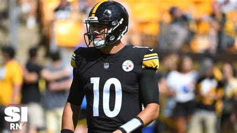 Mitch Trubisky Named Steelers Starting Qb Video Dailymotion