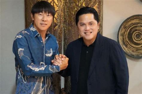 Shin Tae Yong Jadi Penasihat Seongnam FC Erick Thohir Ingatkan Hal Ini