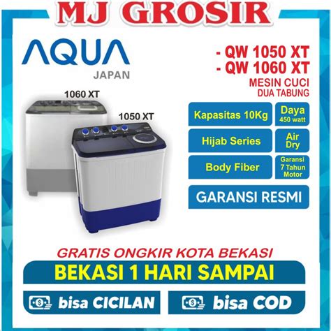 Jual Mesin Cuci Aqua Japan Qw Xt Kg Tabung Xt Hijab Mode