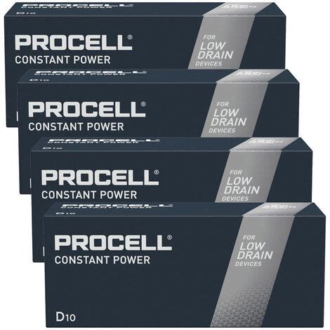 Duracell Procell Constant Alkaline Lr Mono D Batterie Mn V