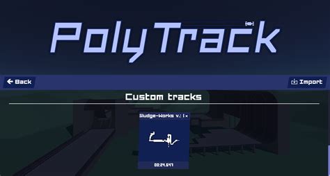 Share Your Tracks Here Polytrack Community Itch Io