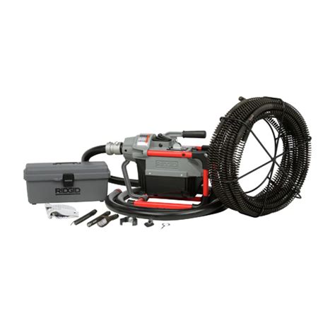 Ridgid K Sp Se V Sectional Drain Cleaning Machine Kit Cpo Outlets