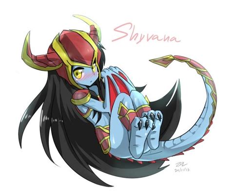 Chillout Shyvana Cute Lol League Of Legends League Of Legends