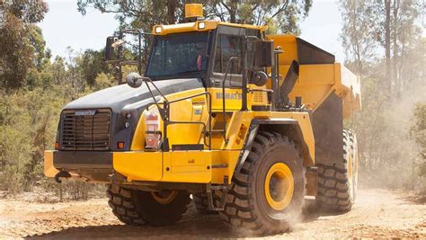 Komatsu Hm Articulated Dump Truck Review Carsguide