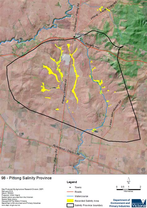 Salinity Province 98 Pittong Vro Agriculture Victoria