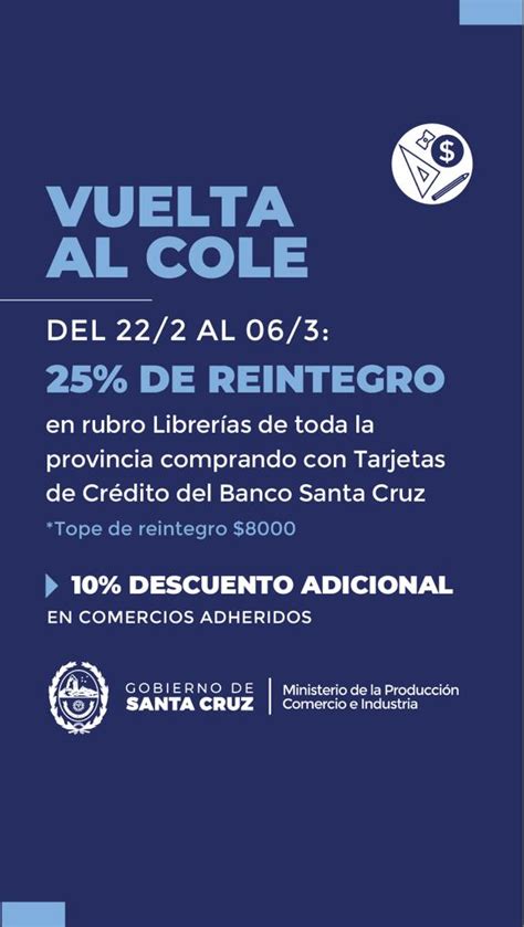 Vuelta Al Cole La Nueva Promo Del Gobierno De Santa Cruz Para