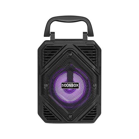 Avdolw Multifunctional Portable Bluetooth Speaker With Fm Radio Led