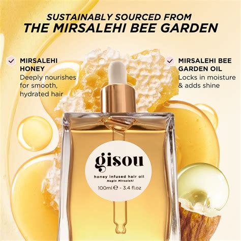 Gisou Honey Infused Hair Oil Hamilton Place