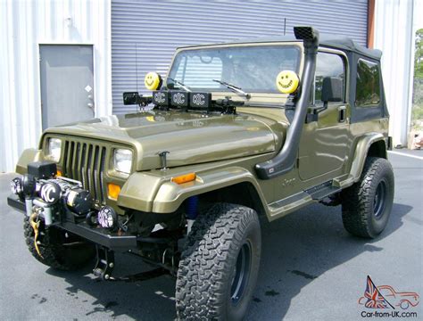 Jeep Wrangler Yj With Small Block Chevy